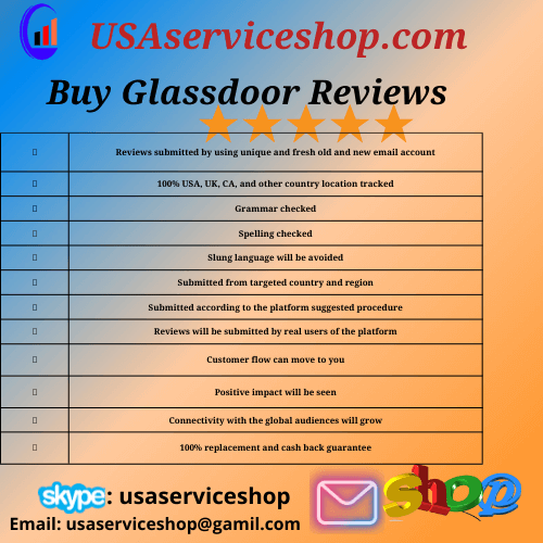 Buy Glassdoor Reviews USA, UK