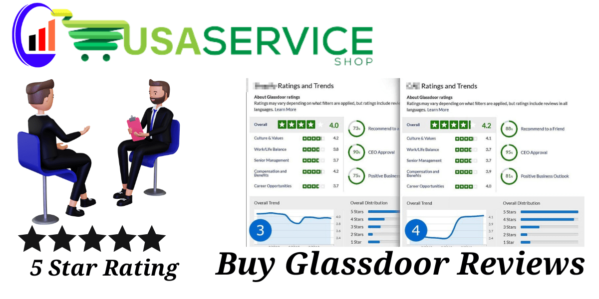 Buy Glassdoor Reviews USA